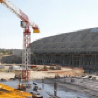 Estado de las obras de la Peineta, futuro estadio del Atlético de Madrid